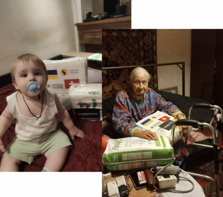 Hygiene Support - Diapers for Children and Adults in Kherson