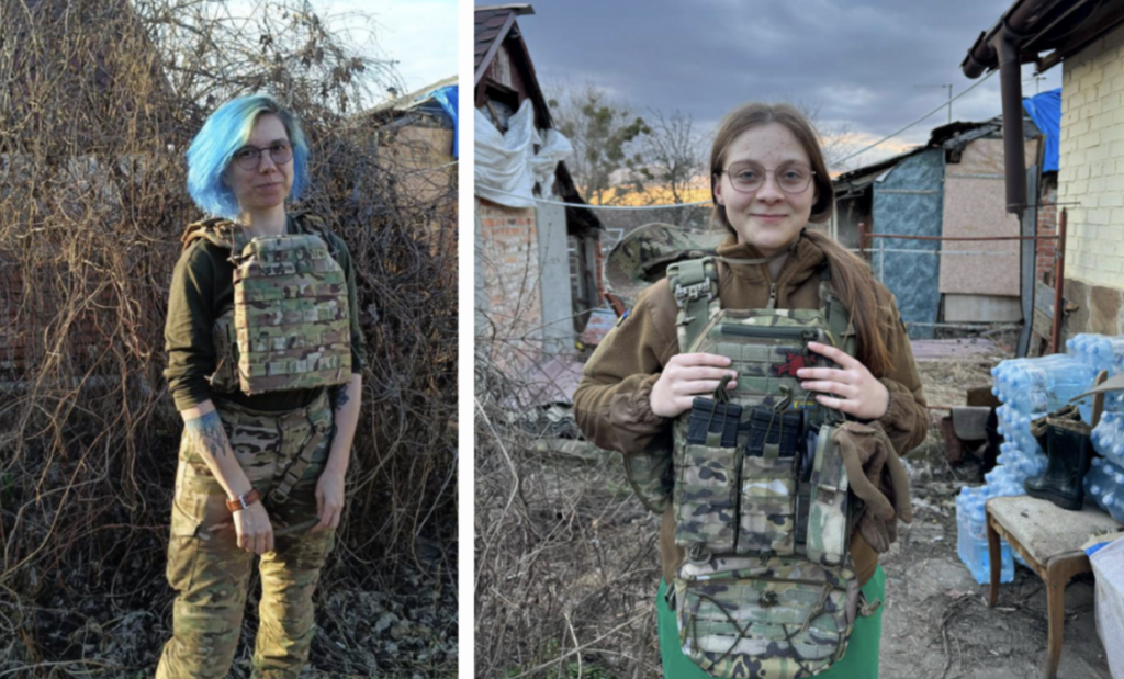 Support for Female Volunteers and Medics Delivering Aid Under Fire